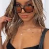 White Fox Boutique AU Berlin Sunglasses Black Restocked
