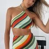 White Fox Boutique AU Better Behave Crop Multi Stripe Clothing 2 White Fox Boutique AU Better Behave Crop Multi Stripe Clothing