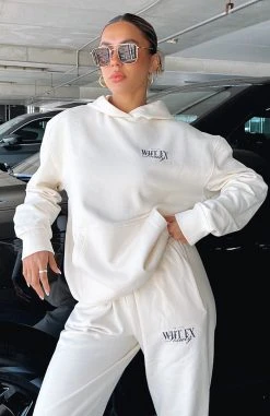 White Fox Boutique AU Classic Hoodie Cream