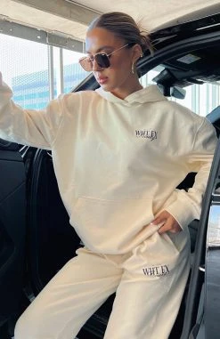 White Fox Boutique AU Classic Hoodie Cream