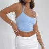 White Fox Boutique AU Clothing Clear The Air Crop Blue 2 White Fox Boutique AU Clothing Clear The Air Crop Blue