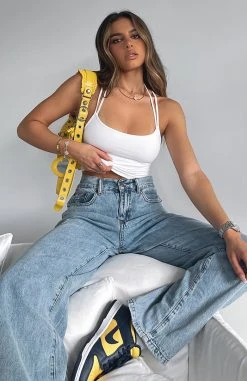 White Fox Boutique AU Clear The Air Crop White 11 White Fox Boutique AU Clear The Air Crop White