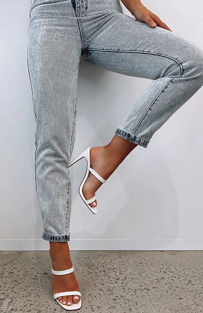 White Fox Boutique AU Restocked Dana Mules White Lizard 7 White Fox Boutique AU Restocked Dana Mules White Lizard