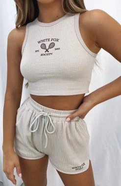White Fox Boutique AU Endless Summer Lounge Shorts Sand Sale 13 White Fox Boutique AU Endless Summer Lounge Shorts Sand Sale