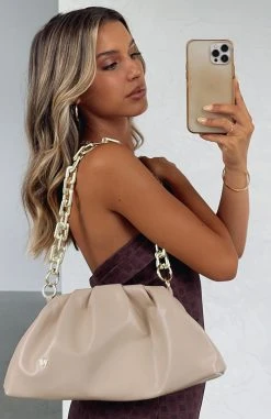 White Fox Boutique AU Get The Look Bag Beige Accessories