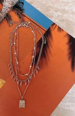 White Fox Boutique AU Gigi Necklace Gold Accessories