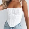 White Fox Boutique AU Goes Both Ways Bustier White