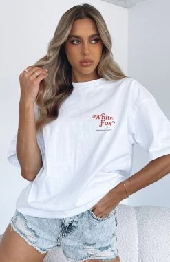 White Fox Boutique AU Clothing Have A Good Day Tee White 11 White Fox Boutique AU Clothing Have A Good Day Tee White