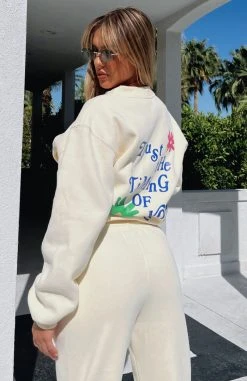 White Fox Boutique AU Trust The Timing Sweater Butter Clothing
