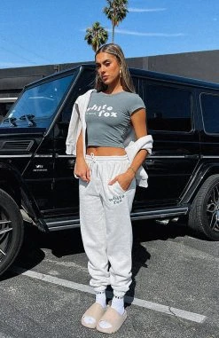 White Fox Boutique AU 4th Edition Sweatpants Smoke Clothing