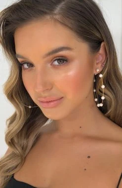 White Fox Boutique AU Simply Yours Earrings Gold