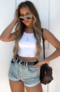 White Fox Boutique AU Close To You Crop White Tops 13 White Fox Boutique AU Close To You Crop White Tops