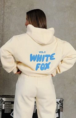 White Fox Boutique AU Clothing Offstage Hoodie Buttercream