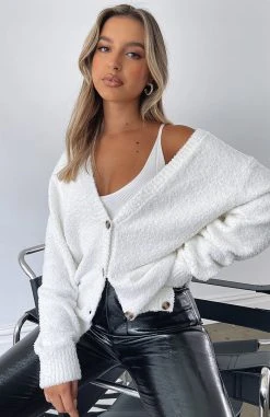 White Fox Boutique AU Things You Do Knit Off White