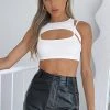 White Fox Boutique AU Clothing One Way Or Another Crop White 2 White Fox Boutique AU Clothing One Way Or Another Crop White