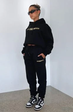 White Fox Boutique AU Uniform Sweatpants Black