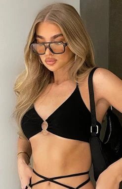 White Fox Boutique AU Restocked Berlin Sunglasses Tortoise