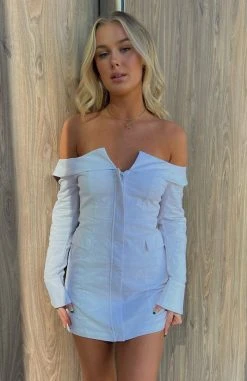 White Fox Boutique AU Life's A Party Mini Dress White Clothing