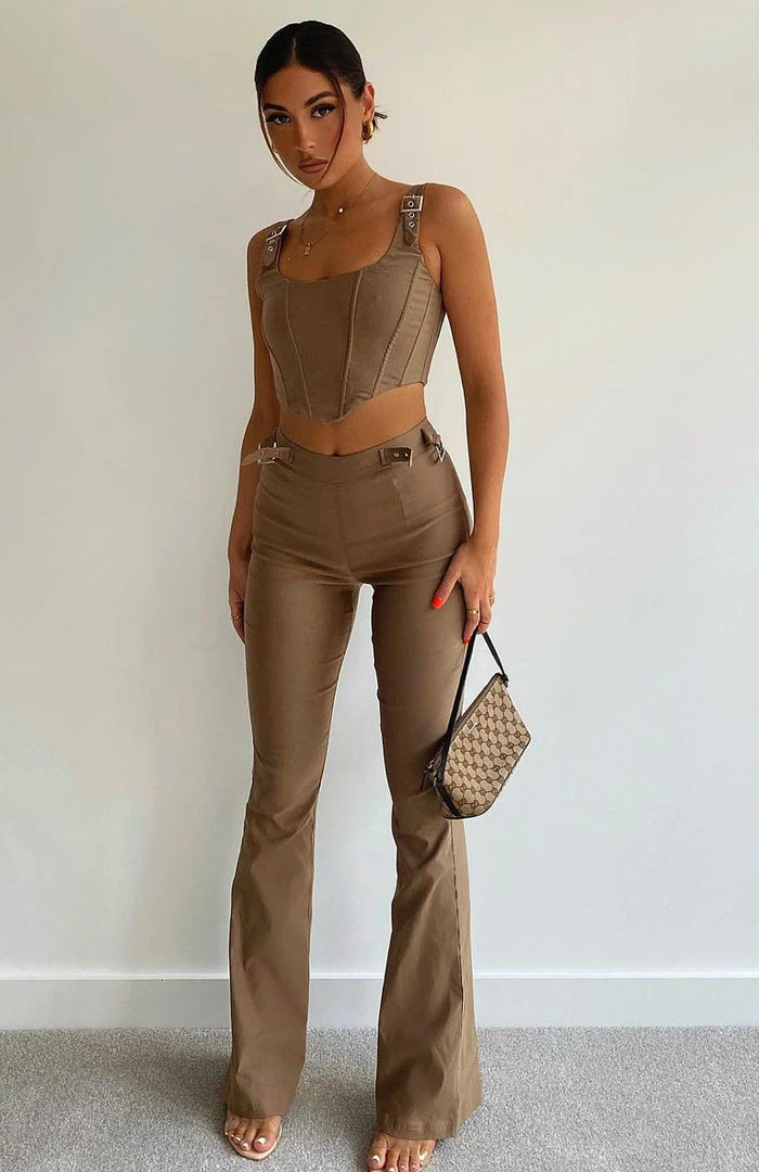 White Fox Boutique AU Satisfy Me Pants Mocha Clothing 9 White Fox Boutique AU Satisfy Me Pants Mocha Clothing