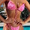 White Fox Boutique AU Swimwear Maldives Bikini Top Shiny Pink 2 White Fox Boutique AU Swimwear Maldives Bikini Top Shiny Pink