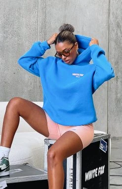White Fox Boutique AU Offstage Hoodie Azure