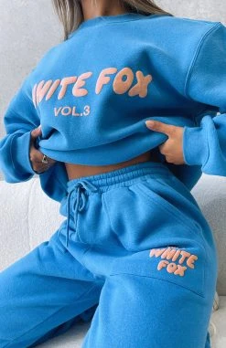 White Fox Boutique AU Clothing Offstage Sweater Azure