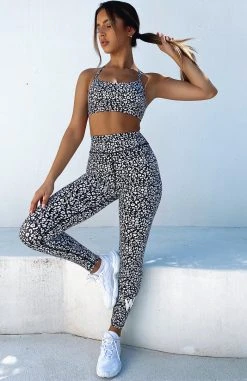 White Fox Boutique AU Down For It Leggings Black Leopard 14 White Fox Boutique AU Down For It Leggings Black Leopard