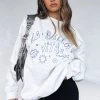 White Fox Boutique AU Outshine You Sweater Grey Marle 2 White Fox Boutique AU Outshine You Sweater Grey Marle