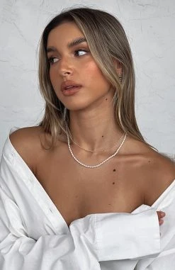 White Fox Boutique AU Rylee Necklace Gold