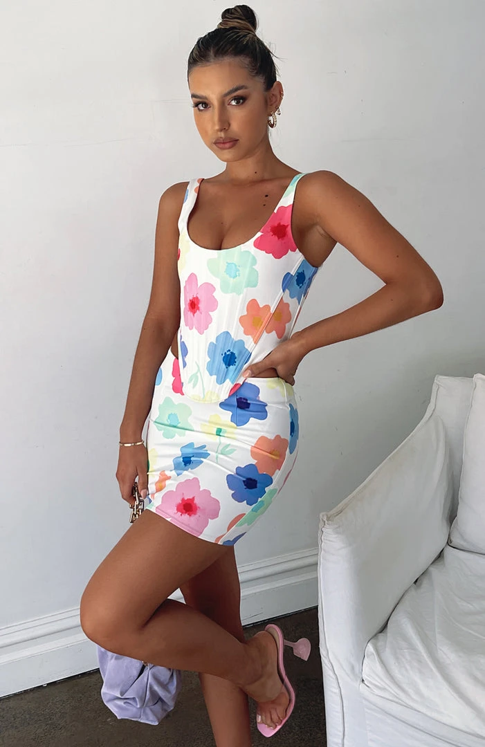 White Fox Boutique AU Clothing Sweet Nothings Mini Skirt Spring Print 9 White Fox Boutique AU Clothing Sweet Nothings Mini Skirt Spring Print