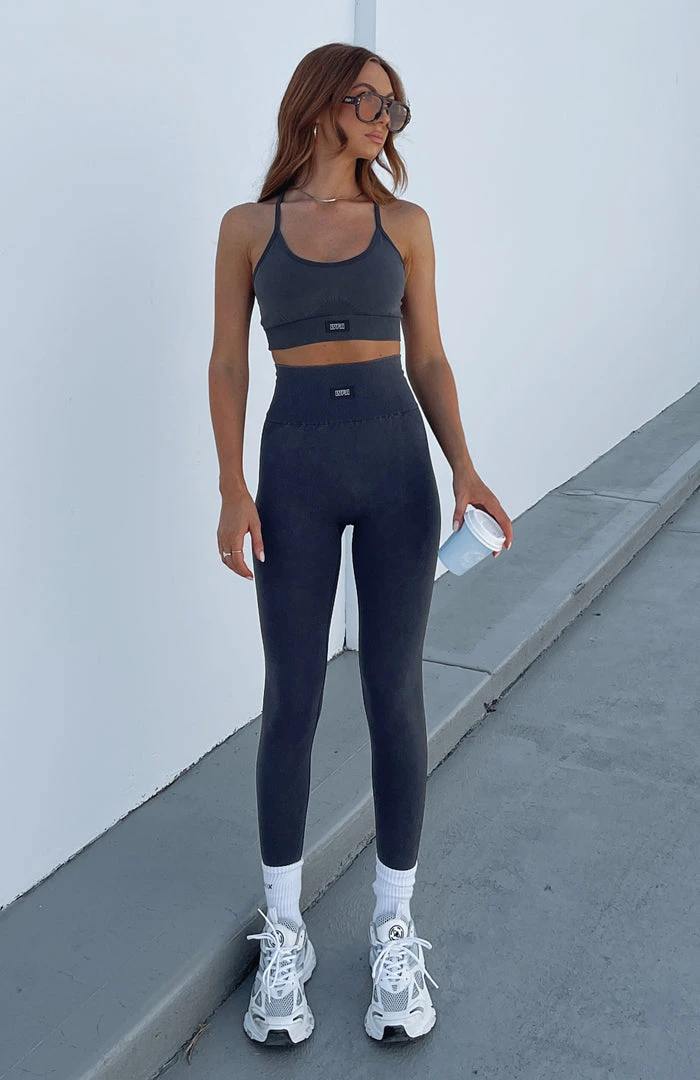 White Fox Boutique AU Activewear Tempo Seamless Leggings Black Acid 8 White Fox Boutique AU Activewear Tempo Seamless Leggings Black Acid