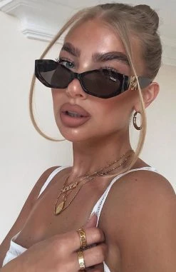 White Fox Boutique AU Kensington Sunglasses Tortoise