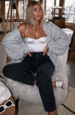 Whitefox Boutique Clothing Rock Your Body Boyfriend Jeans Vintage Black