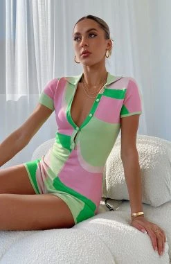 White Fox Boutique AU Time Of Our Lives Playsuit Watermelon Wave
