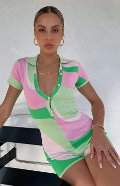 White Fox Boutique AU Time Of Our Lives Playsuit Watermelon Wave