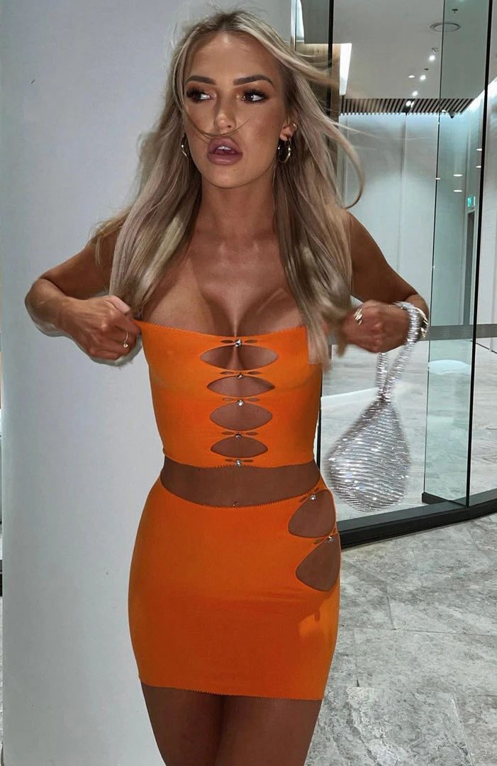 White Fox Boutique AU Clothing Built Like This Mini Skirt Orange 3 White Fox Boutique AU Clothing Built Like This Mini Skirt Orange