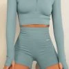White Fox Boutique AU Restocked Seamless High Waisted Shorts Sage 2 White Fox Boutique AU Restocked Seamless High Waisted Shorts Sage
