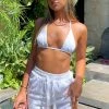 White Fox Boutique AU Clothing Without A Word Shorts White