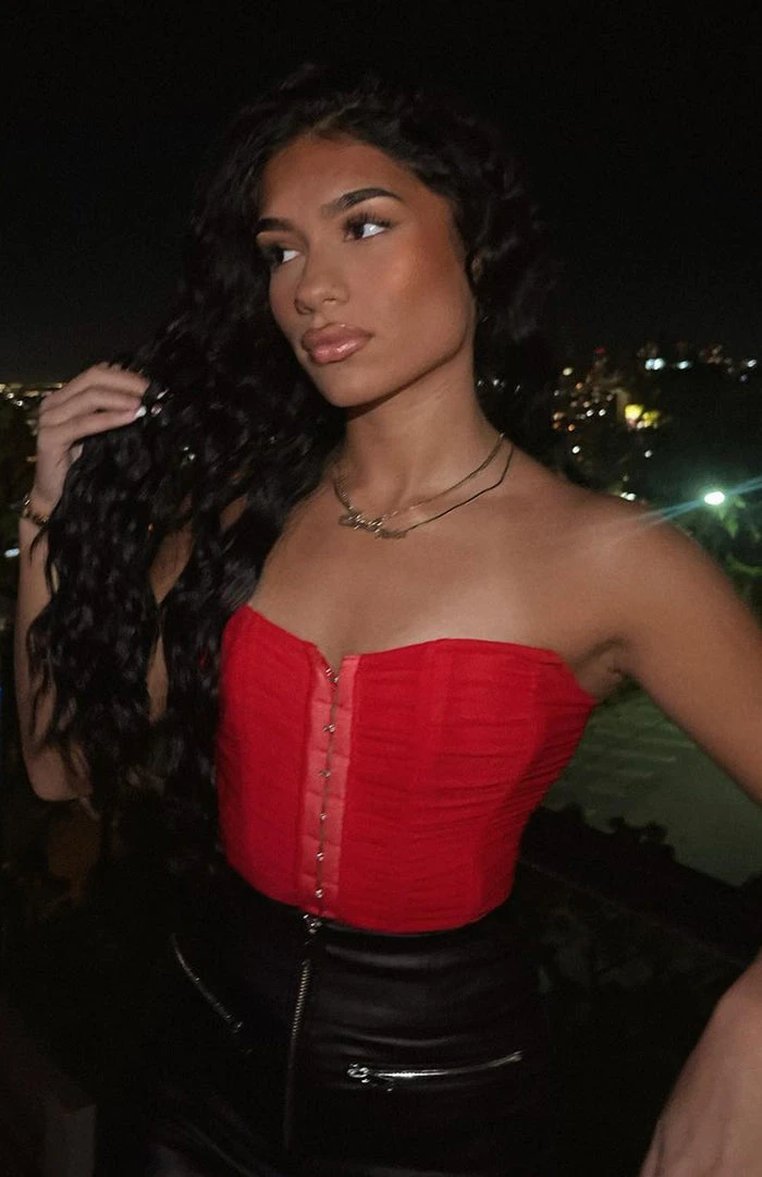 White Fox Boutique AU Clothing Innocent Touch Bustier Red 8 White Fox Boutique AU Clothing Innocent Touch Bustier Red