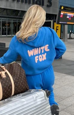 White Fox Boutique AU Offstage Hoodie Azure