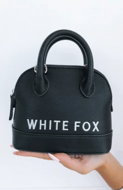 Whitefox Boutique Restocked Petite Crossbody Bag Black